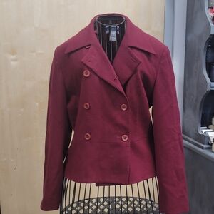 Vintage Wool Pendleton Petite Cropped Jacket Sz 8